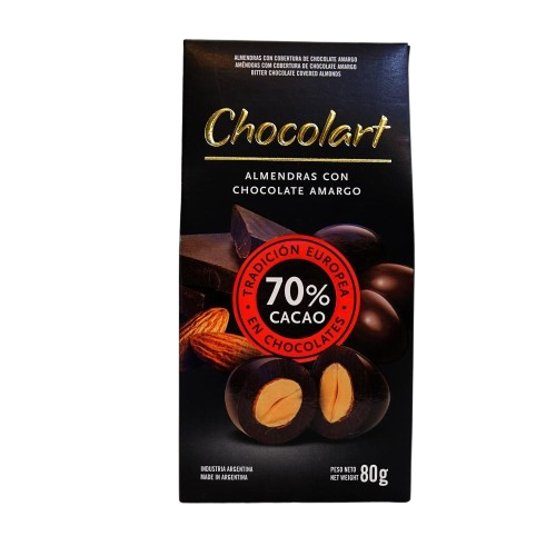 Almendras cob. Amarga x 80 gr